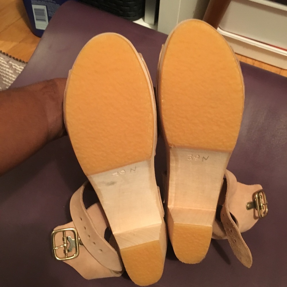 Bryr Emma Spanish toe clogs - size 9 NARROW - Picture 3 of 5